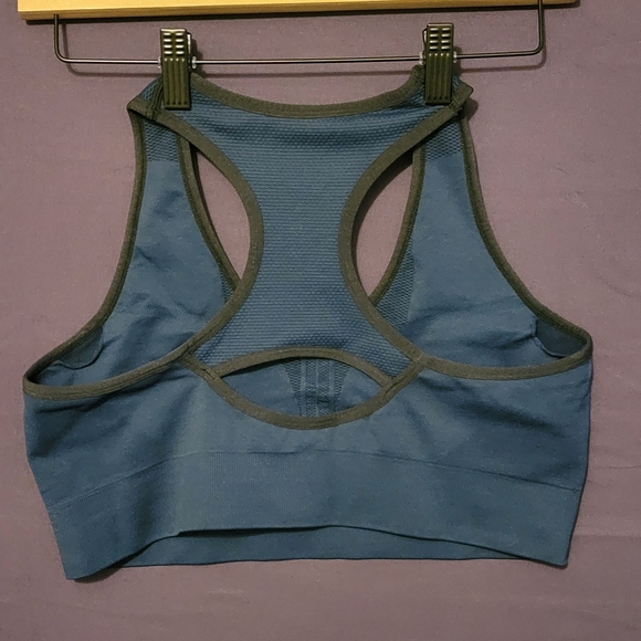 Womens Navy Blue Sports Bra for Intense Workouts .  Size Large - Picture 3 of 3